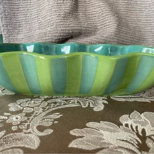 Southern living at home ruffled bowl